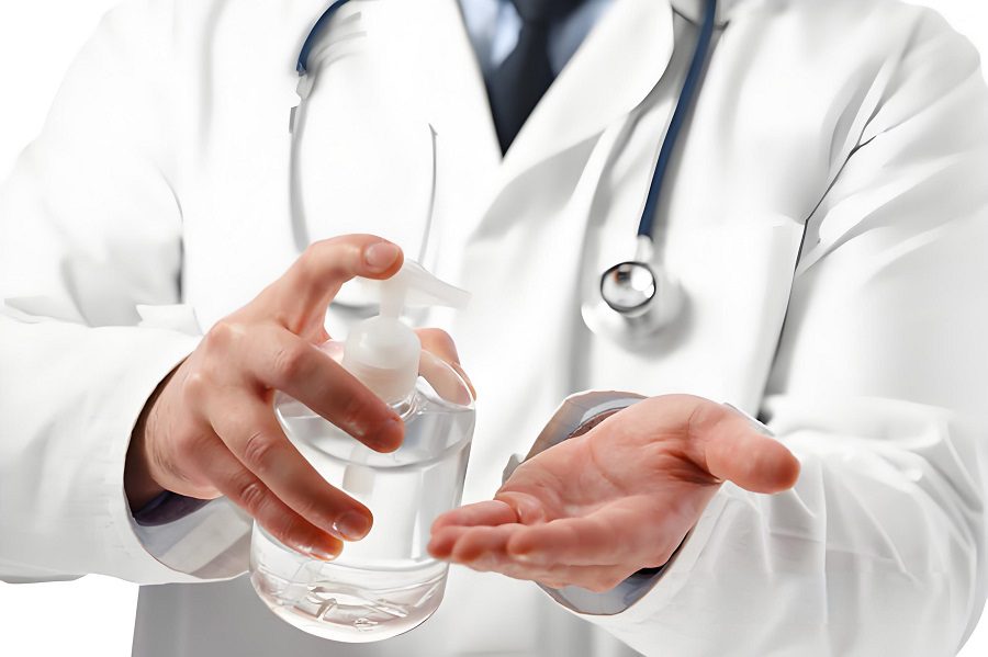 disinfection in hospital